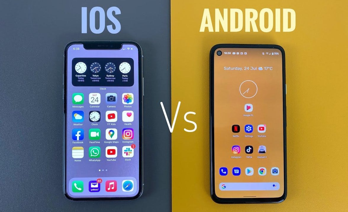 Perbandingan Smartphone Android Dan iOS
