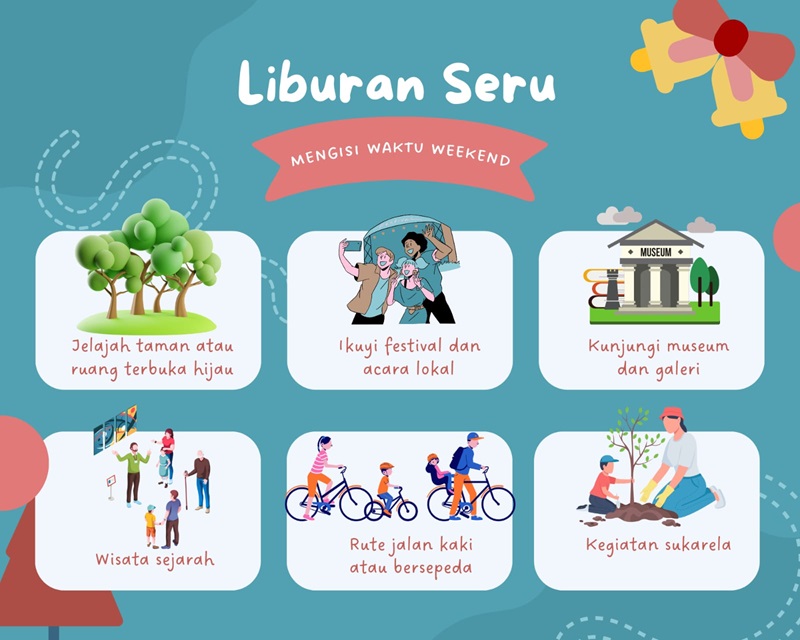 Ide Kegiatan Menyenangkan Untuk Menghabiskan Waktu Luang