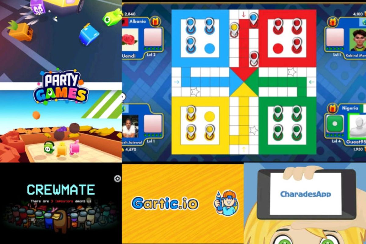 Aplikasi game yang bisa dimainkan bersama teman secara online