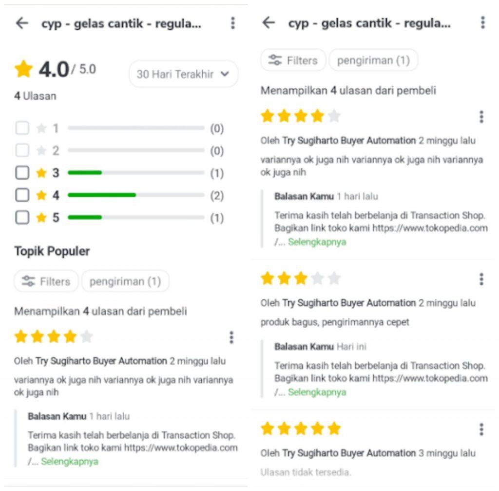 Pentingnya Ulasan Pelanggan Untuk Toko Online